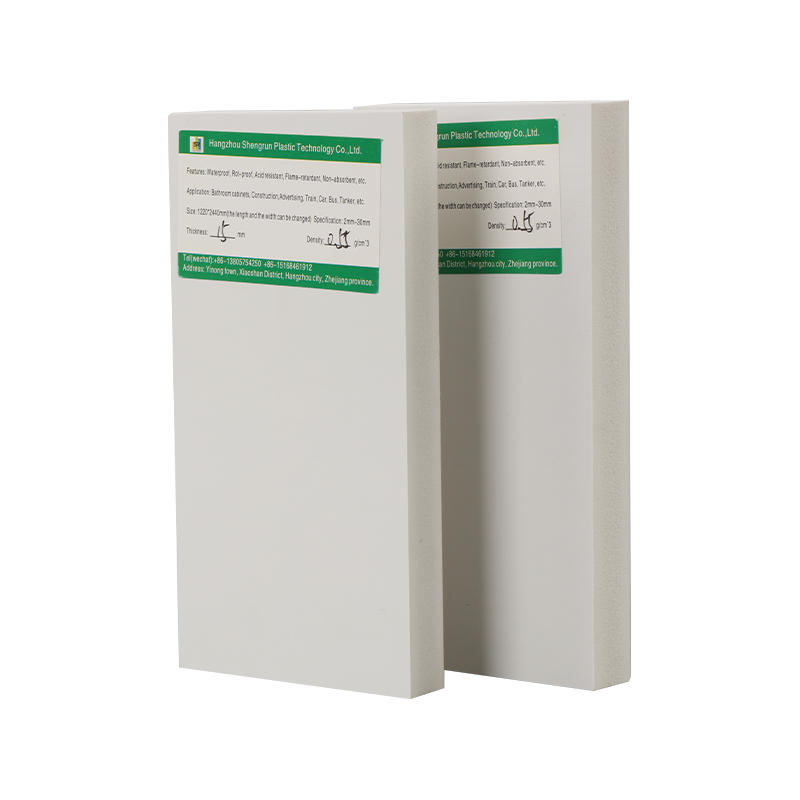 Popular Eco-friendly Lead-free fire retardant White PVC Foam Board