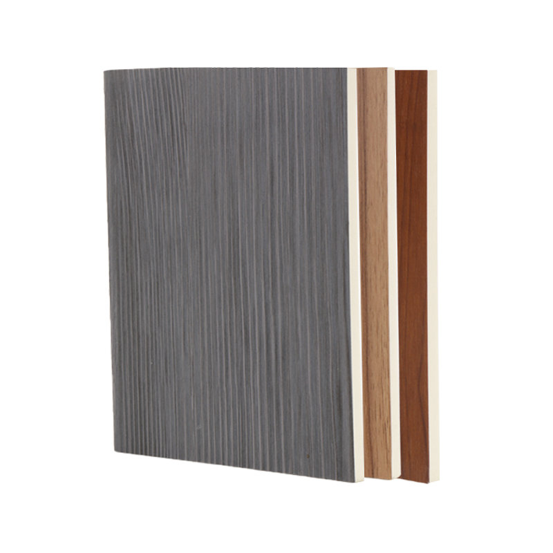 12 mm Fireproof Board Wood Grain High Density PVC Foam Board PVC laminated plate  