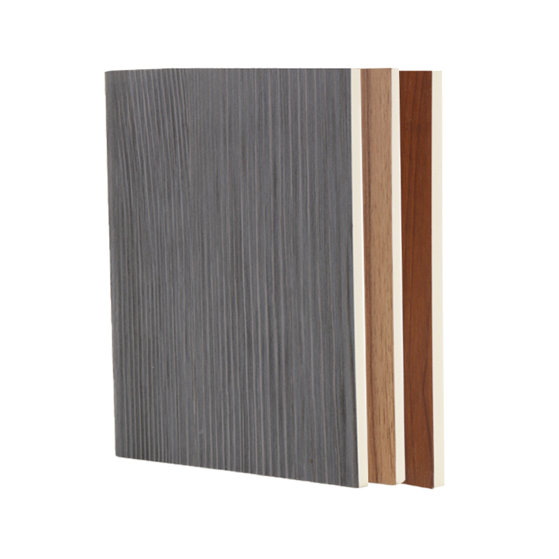 12 mm Fireproof Board Wood Grain High Density PVC Foam Board PVC laminated plate 