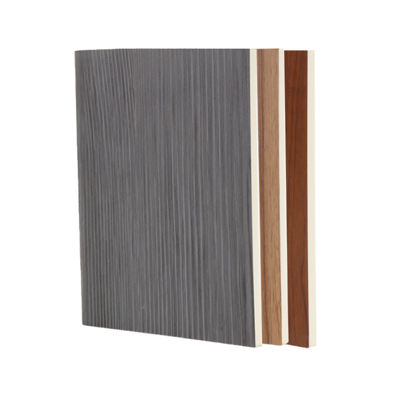 12 mm Fireproof Board Wood Grain High Density PVC Foam Board PVC laminated plate 